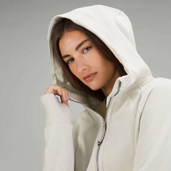 lululemon Bone Scuba Full-Zip Cropped Hoodie size 6 - Picture 5 of 14